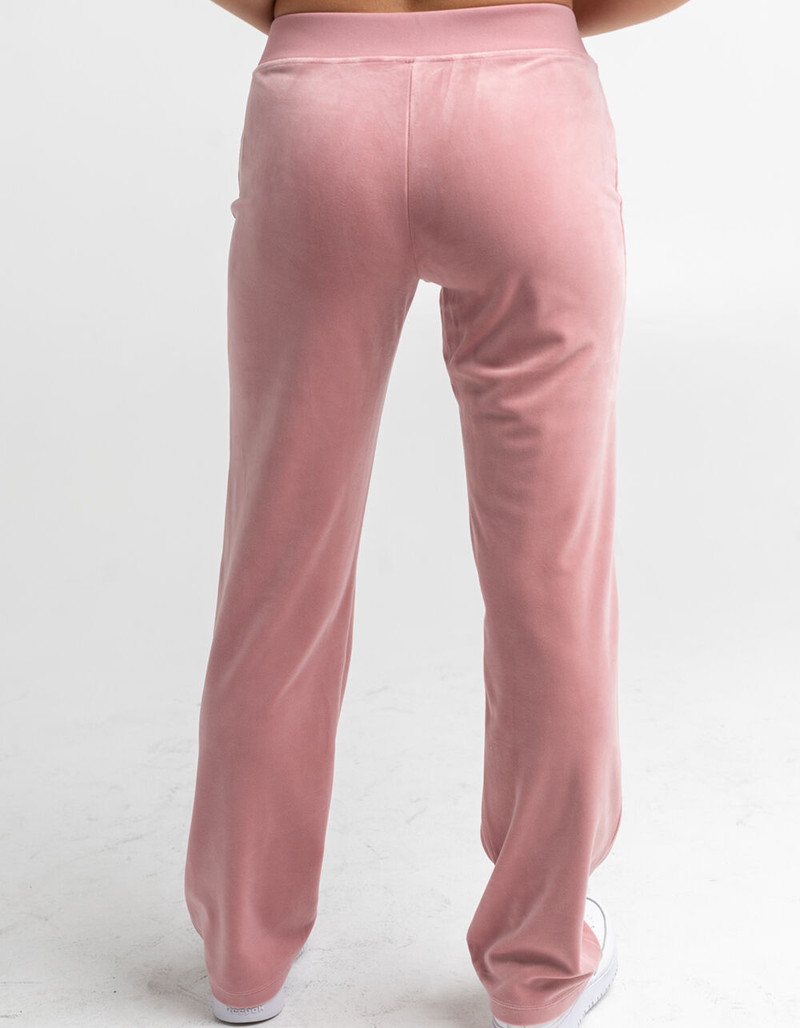 JUICY COUTURE Womens Velour Track Pant image number 3