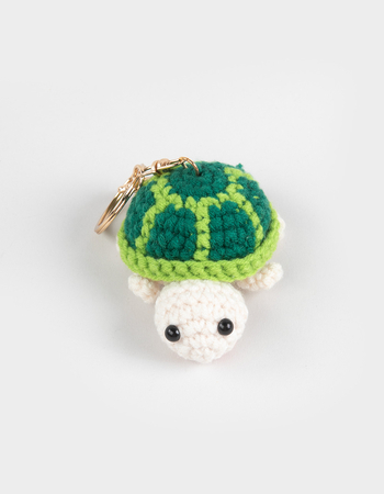 FULL TILT Crochet Turtle Bag Charm Primary Image