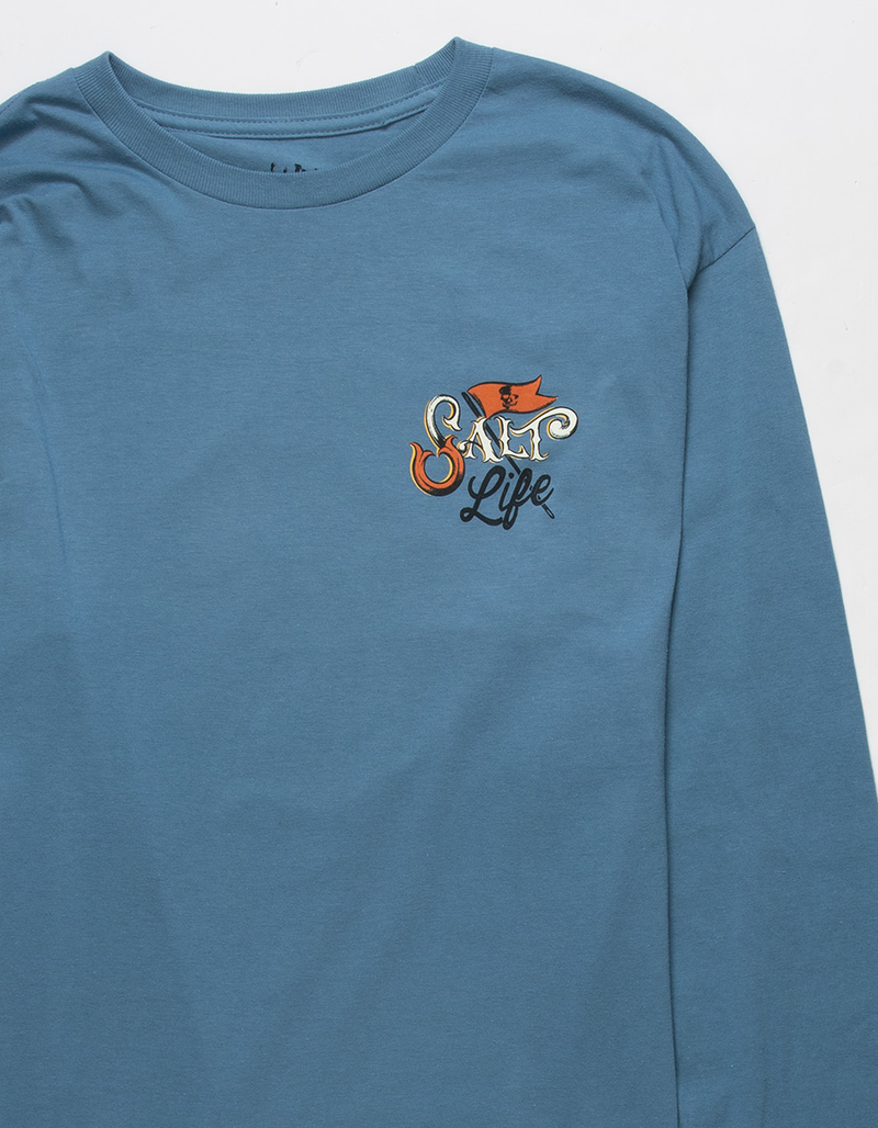 SALT LIFE Ship In A Bottle Mens Long Sleeve Tee image number 2
