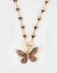 FULL TILT Butterfly Heart Choker image number 2