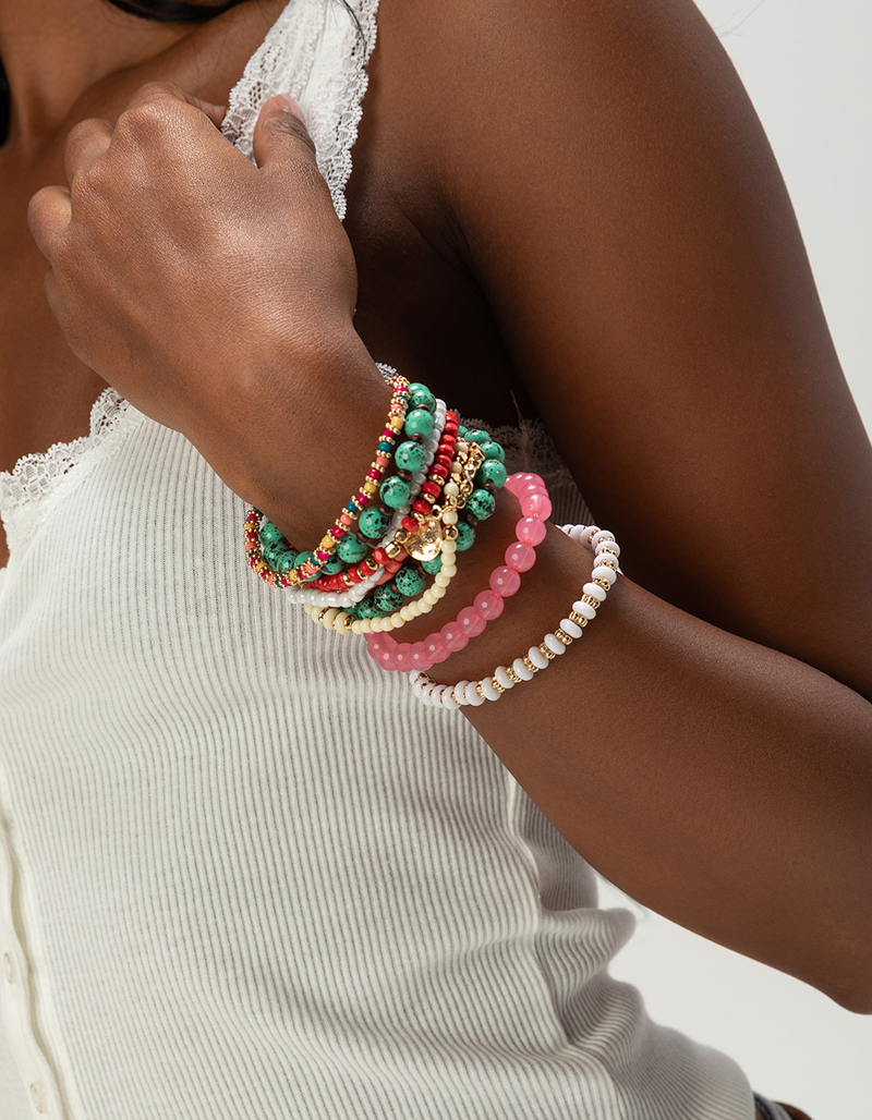 FULL TILT Multi Beaded Bracelet Set image number 2