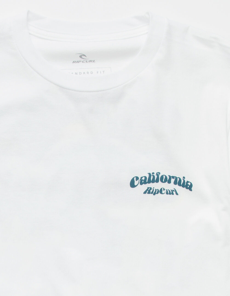 RIP CURL California Cosmic Barrel Mens T-Shirt image number 5