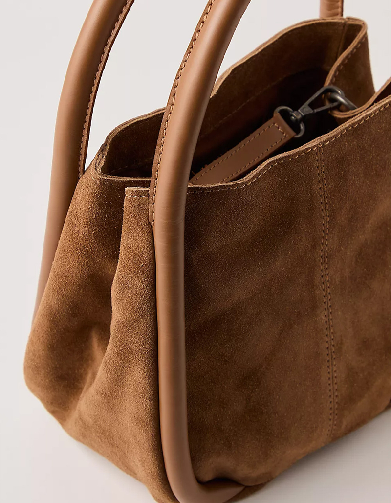 FREE PEOPLE Barlow Suede Bucket Bag image number 3