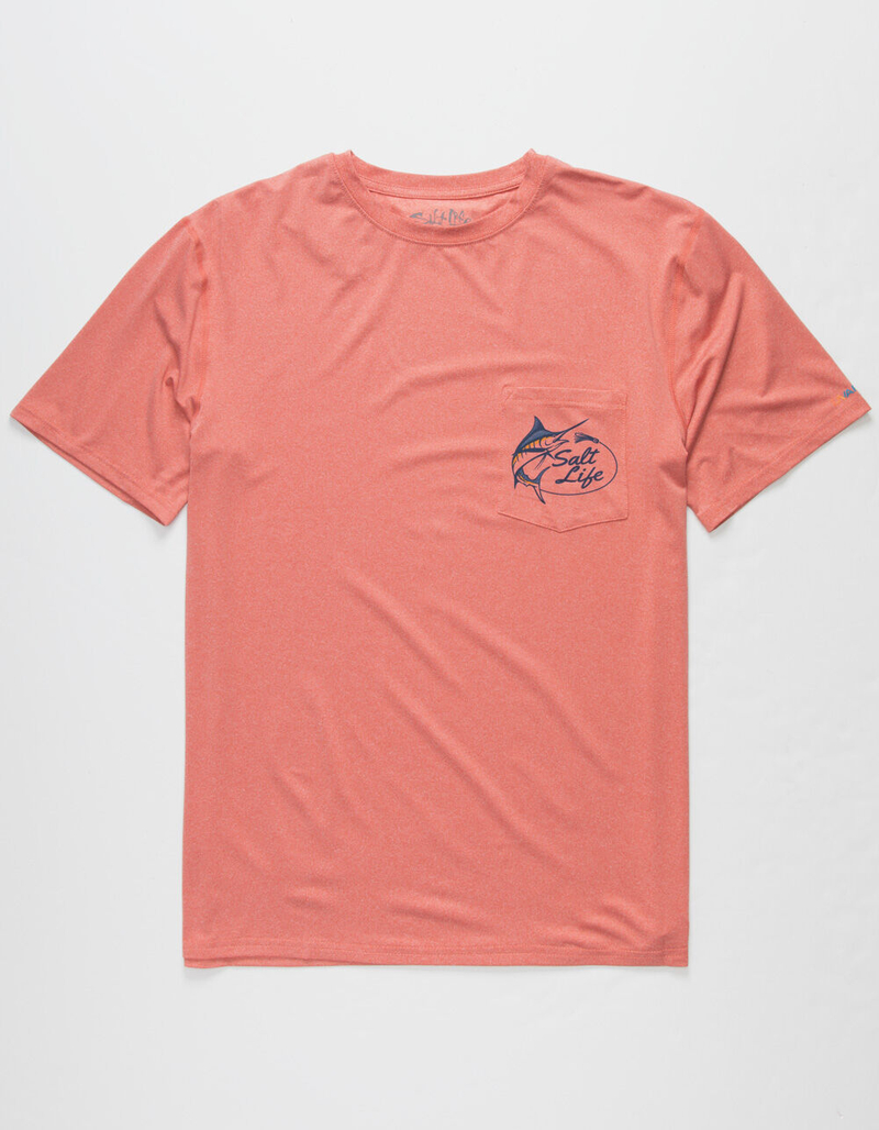 SALT LIFE Salty Marlin Lure Mens Pocket Tee image number 1