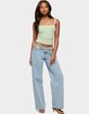 EDIKTED Tall Raelynn Washed Low Rise Baggy Jeans image number 4