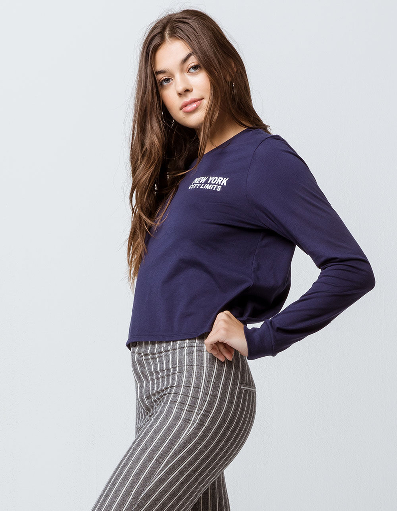 FULL TILT SoHo Womens Crop Tee image number 2