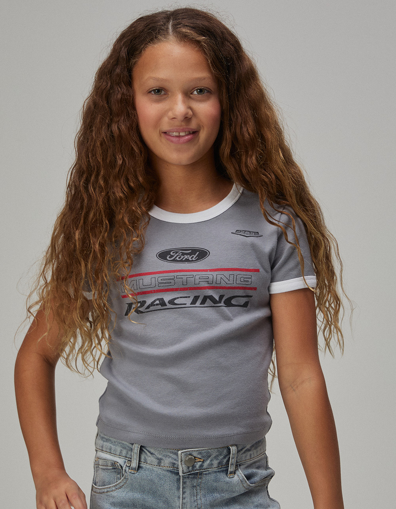 FORD Mustang Girls Ringer Tee image number 0