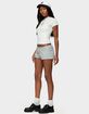 EDIKTED Leeroy French Terry Shorts image number 4