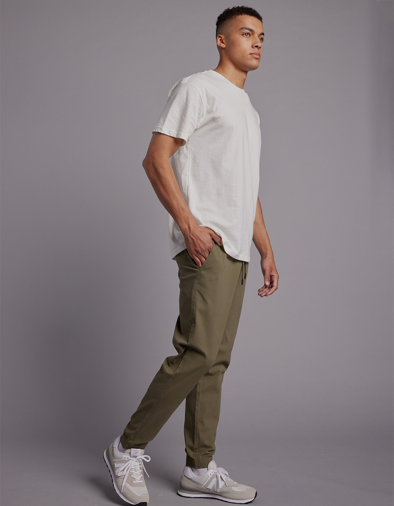 RSQ Mens Twill Jogger Pants image number 6