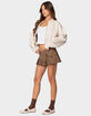 EDIKTED Zarria Cropped Bomber Jacket image number 2