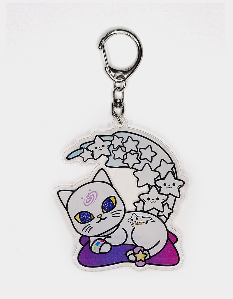 TOKIDOKI Galactic Cats Acrylic Keychain Blind Box image number 2
