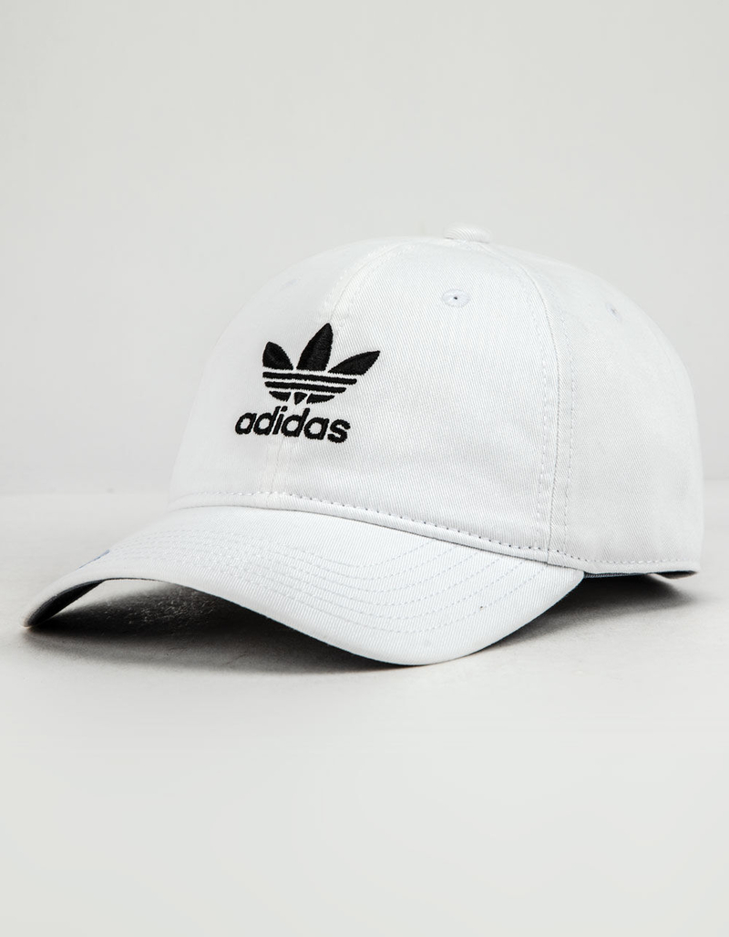 ADIDAS Originals Relaxed White Mens Strapback Hat image number 0