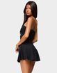 EDIKTED Evonna Strapless Flared Romper image number 3