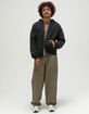 RSQ Mens Oversized Zip-Up Hoodie image number 8