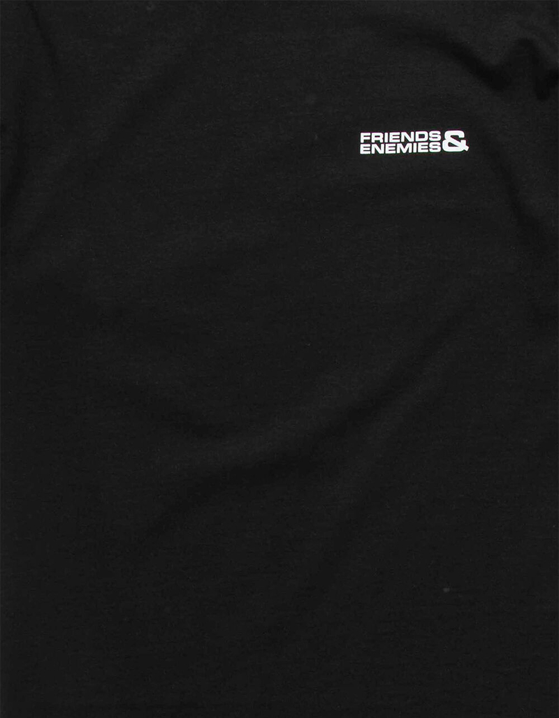 FRIENDS AND ENEMIES Ms. Behave Mens T-Shirt image number 2