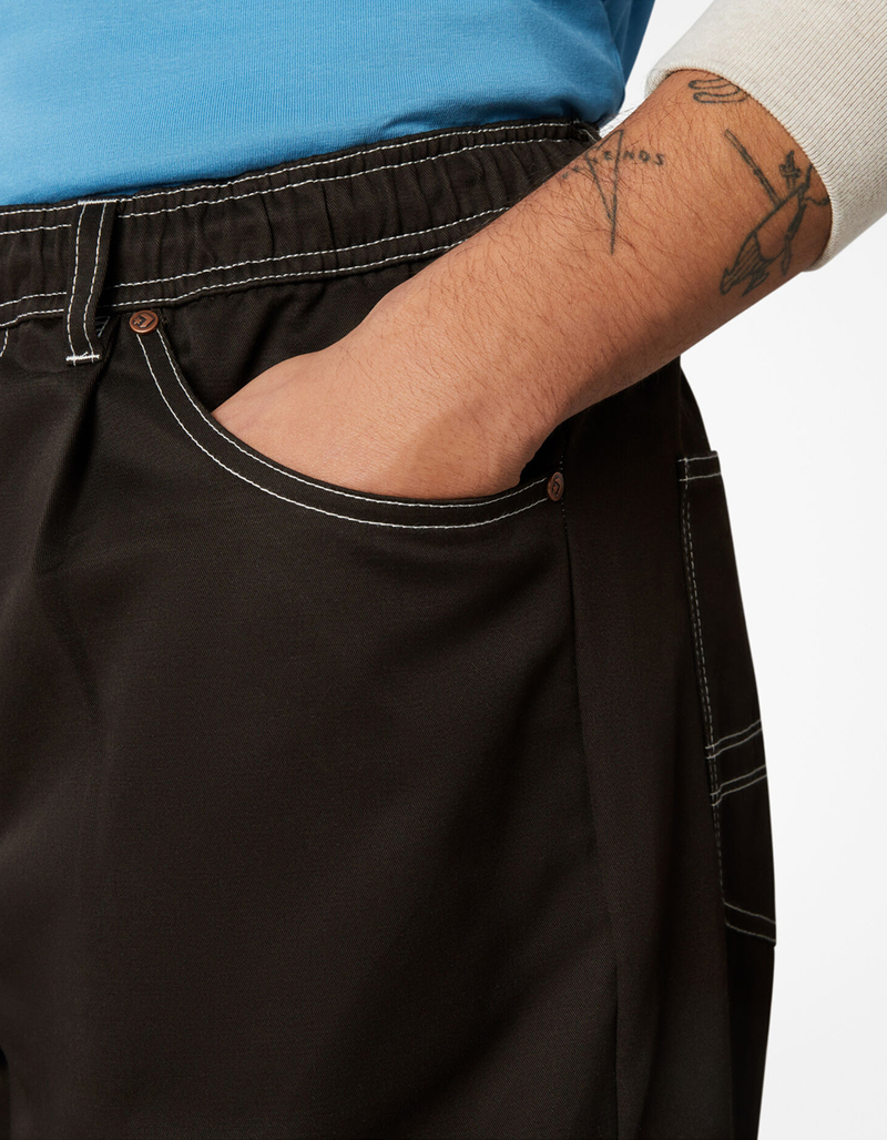 CONVERSE Five Pocket Mens Pants BROWN Tillys