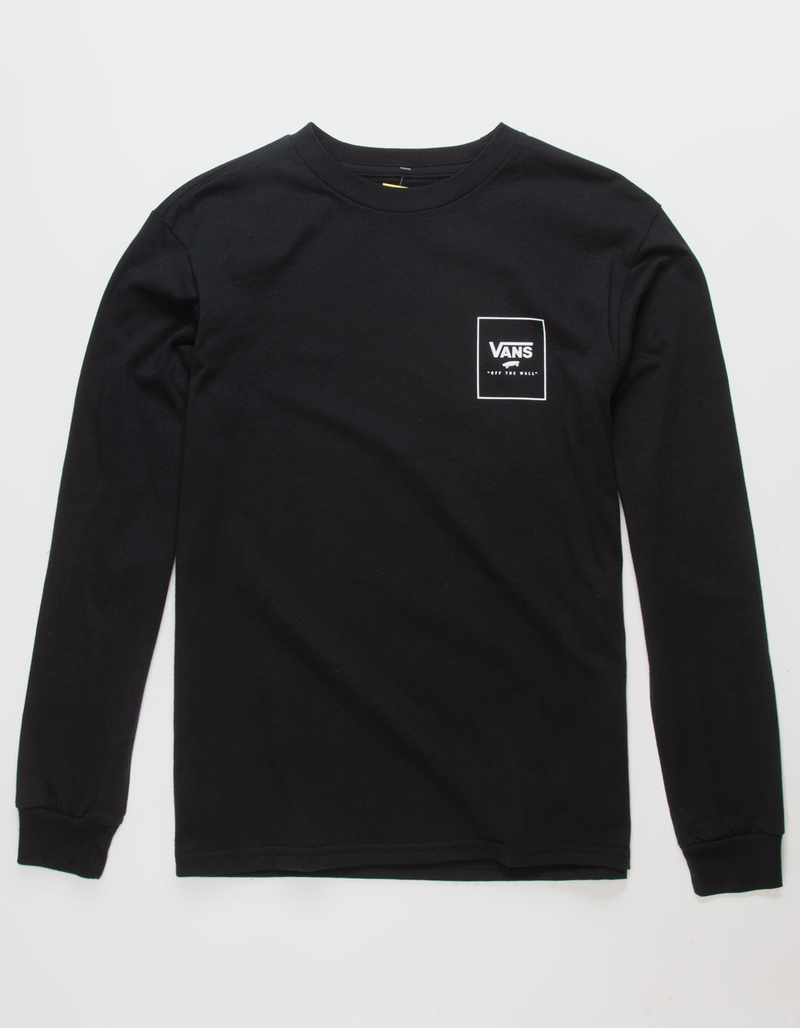 VANS Print Box Boys Tee BLACK Tillys