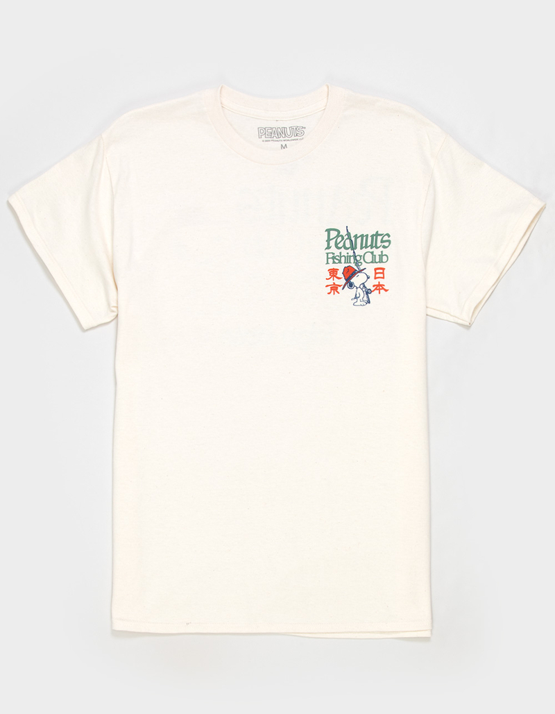PLEASANT GETAWAY x Peanuts Fishing Club Mens Tee image number 1