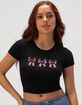 BOW Wire Trio Womens Baby Tee image number 1