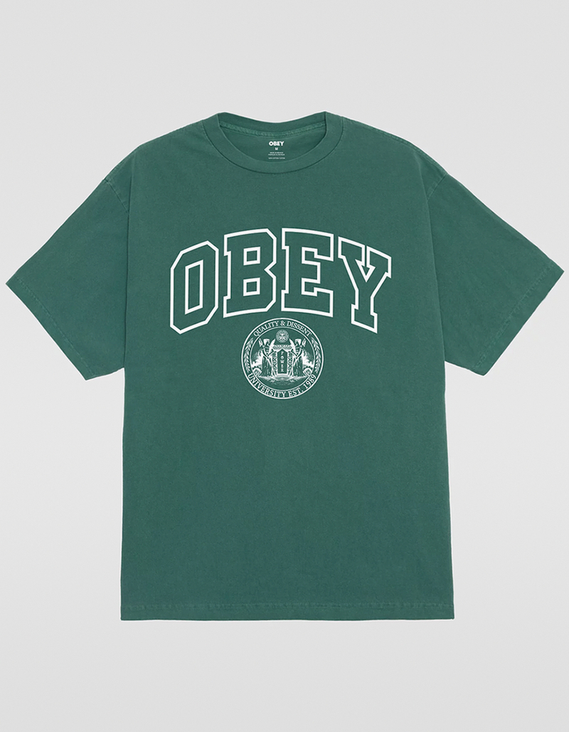 OBEY University Mens Boxy Tee image number 0