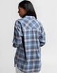 RSQ Womens Oversized Flannel Shirt image number 3