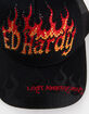 ED HARDY x MGK Flame Logo Rhinestone Trucker Hat image number 5