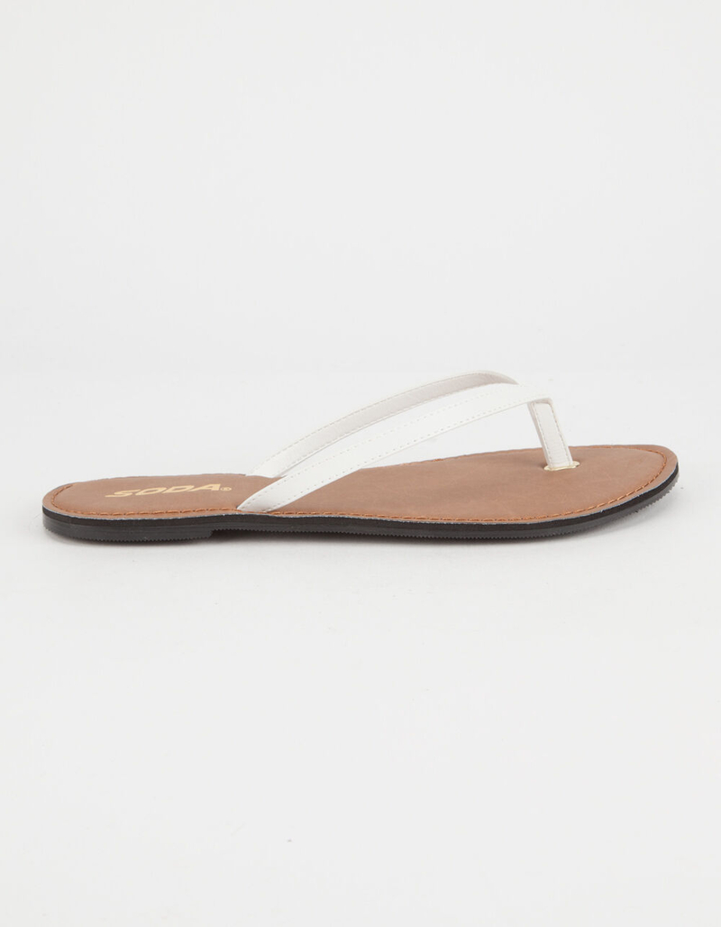 SODA Basic Womens Thong Sandals image number 1
