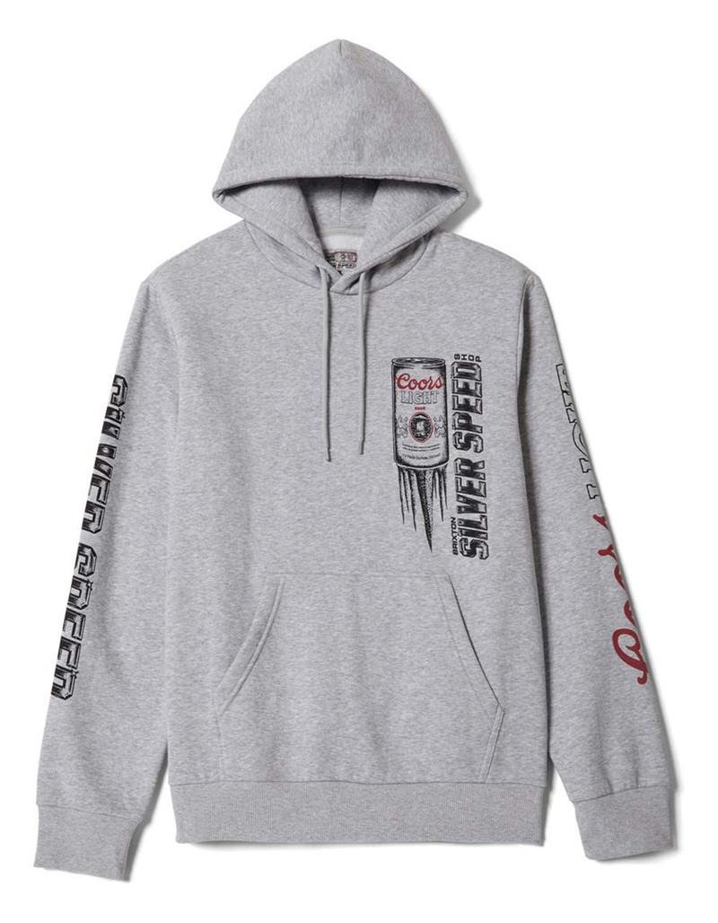 BRIXTON x Coors Light Silver Speed Mens Hoodie image number 1