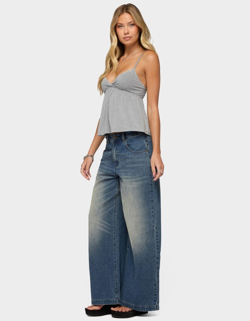 EDIKTED Sabira Low Rise Baggy Jeans image number 3