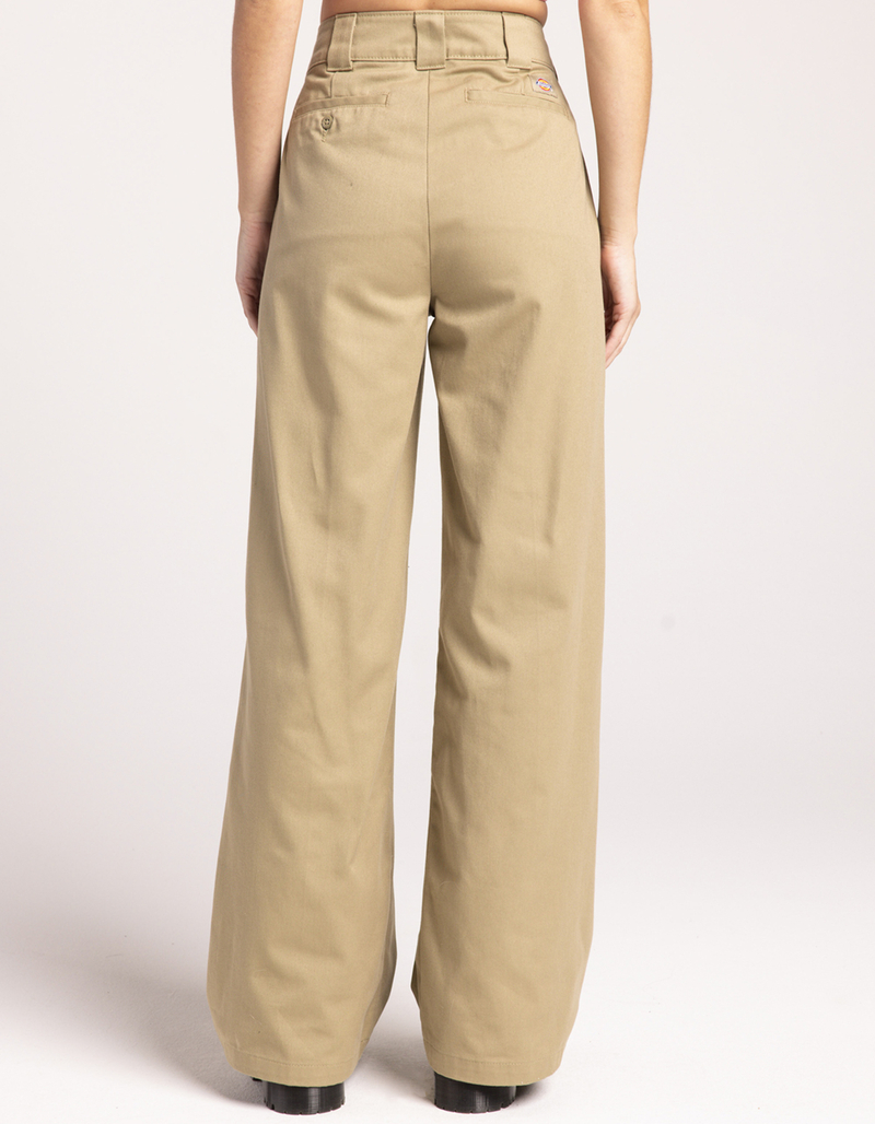 DICKIES Womens Wide Leg Work Pants image number 3