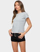 EDIKTED Perfect Basic Tee image number 2