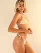 DIPPIN' DAISY'S Palm Triangle Bikini Top image number 2