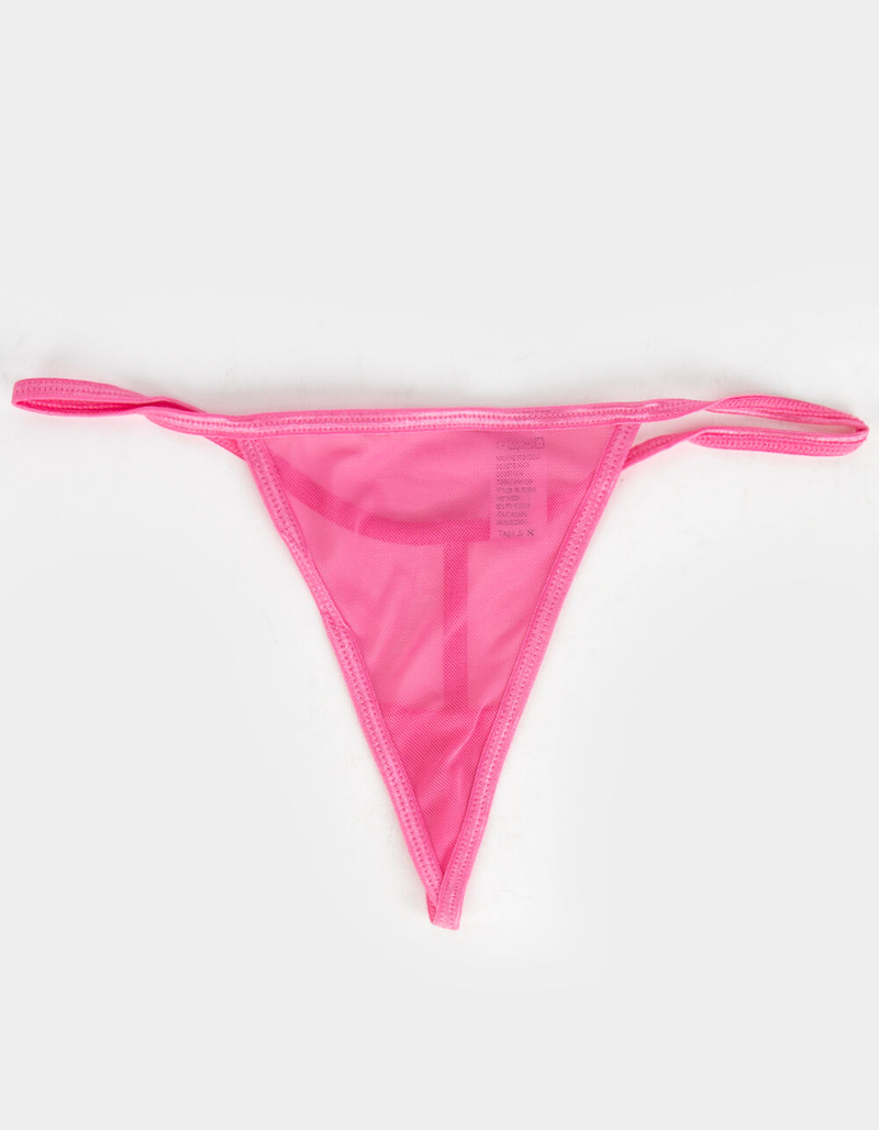 FULL TILT Mesh G-String Thong image number 0