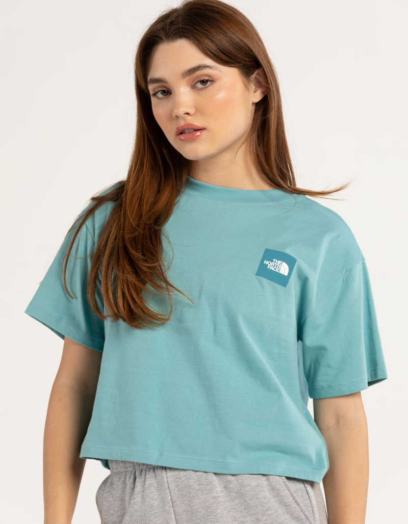 THE NORTH FACE Box Fit Logo Womens Crop Tee image number 0