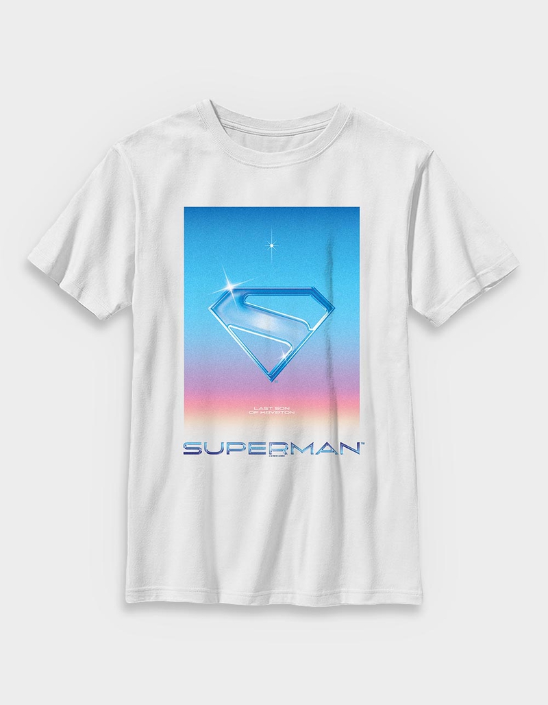 SUPERMAN Last Son Of Krypton Poster Unisex Kids Tee image number 0