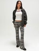 RSQ Womens Retro Car Long Sleeve Baby Tee image number 2