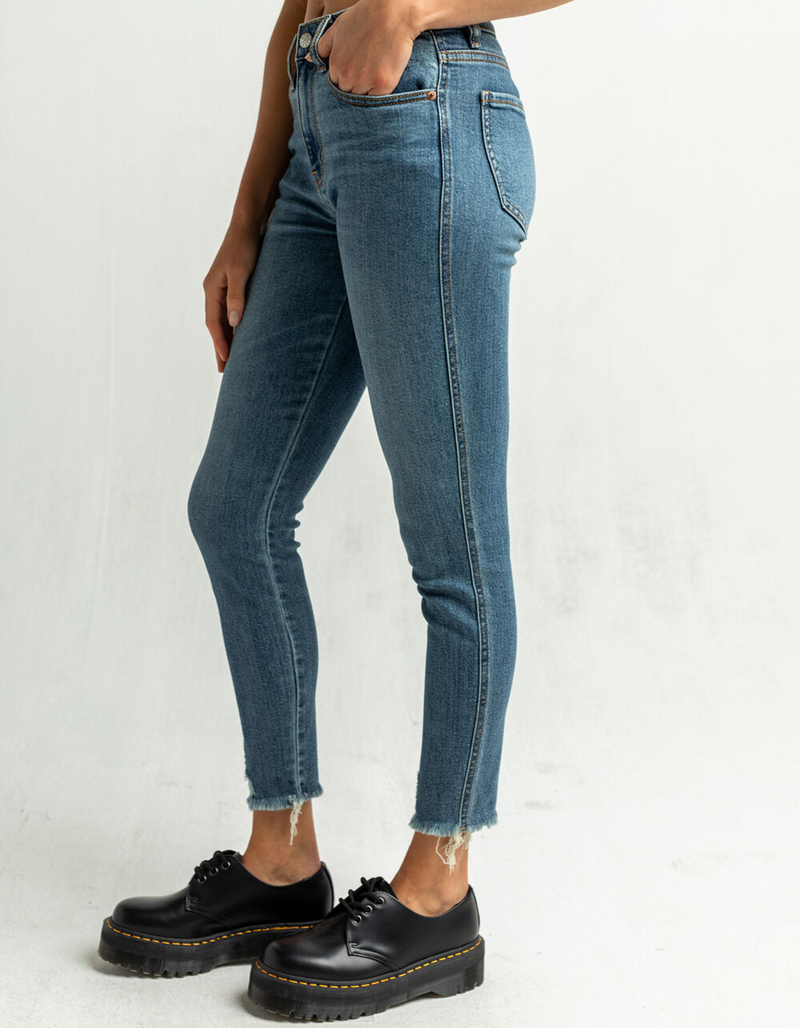 DAZE Moneymaker Womens High Rise Skinny Jeans image number 2