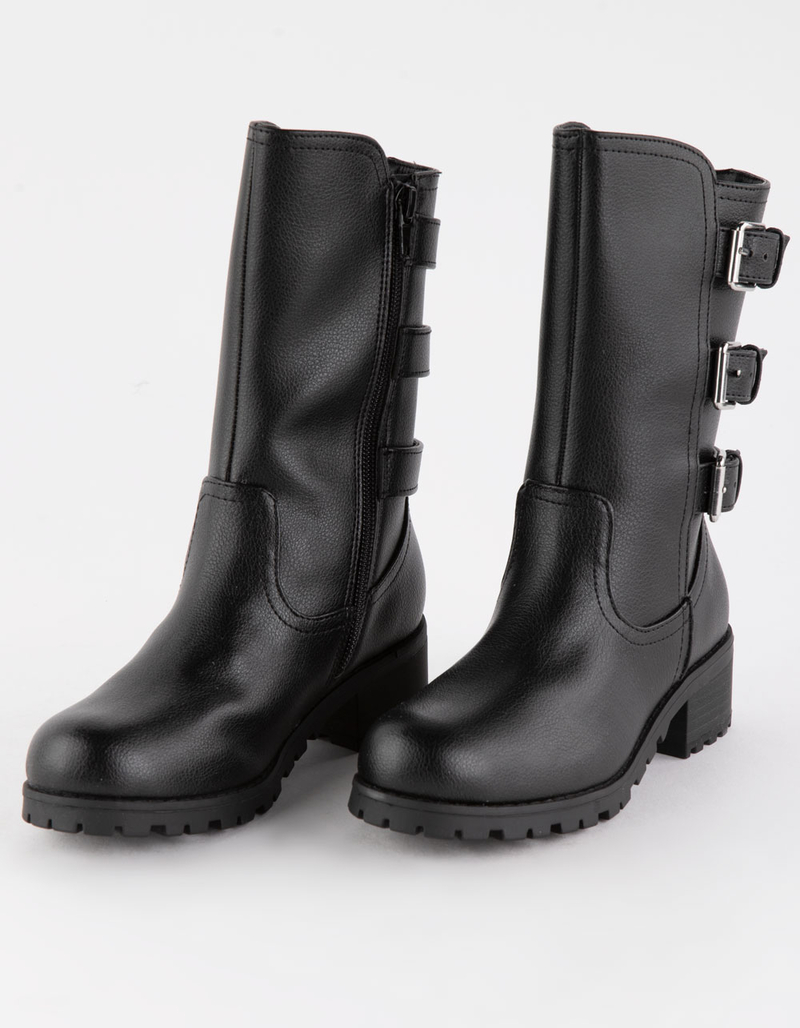 DV By DOLCE VITA Rosamund Buckle Mid Shaft Girls Boots image number 0