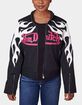 VON DUTCH Mechanical Stretch Twill Flame Womens Jacket image number 1