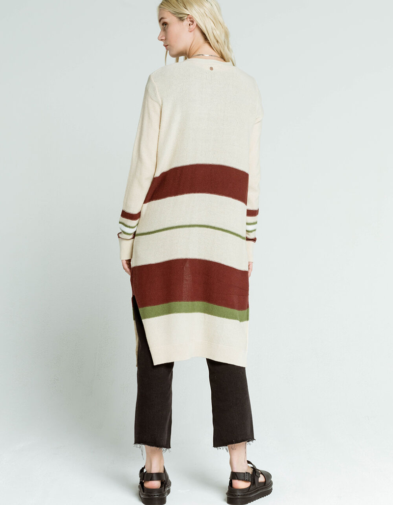 ROXY Violet Breezy Longline Knit Womens Cardigan image number 2