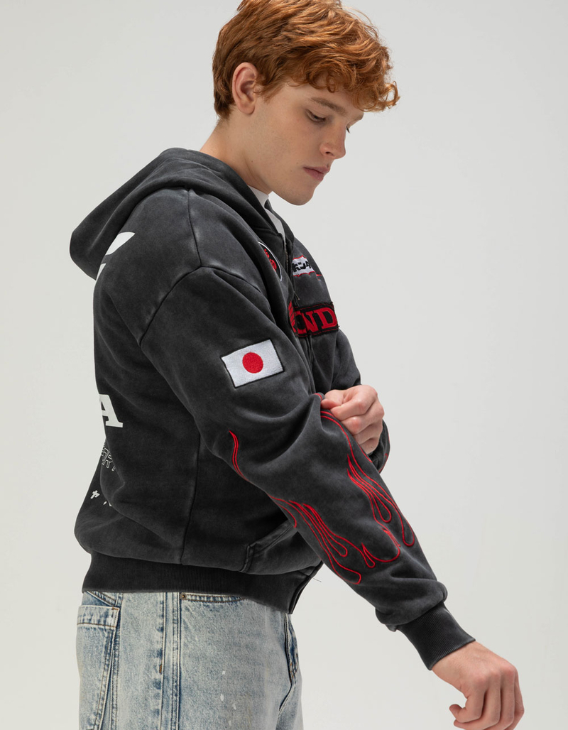 HONDA Daytona Mens Zip-Up Hoodie image number 3