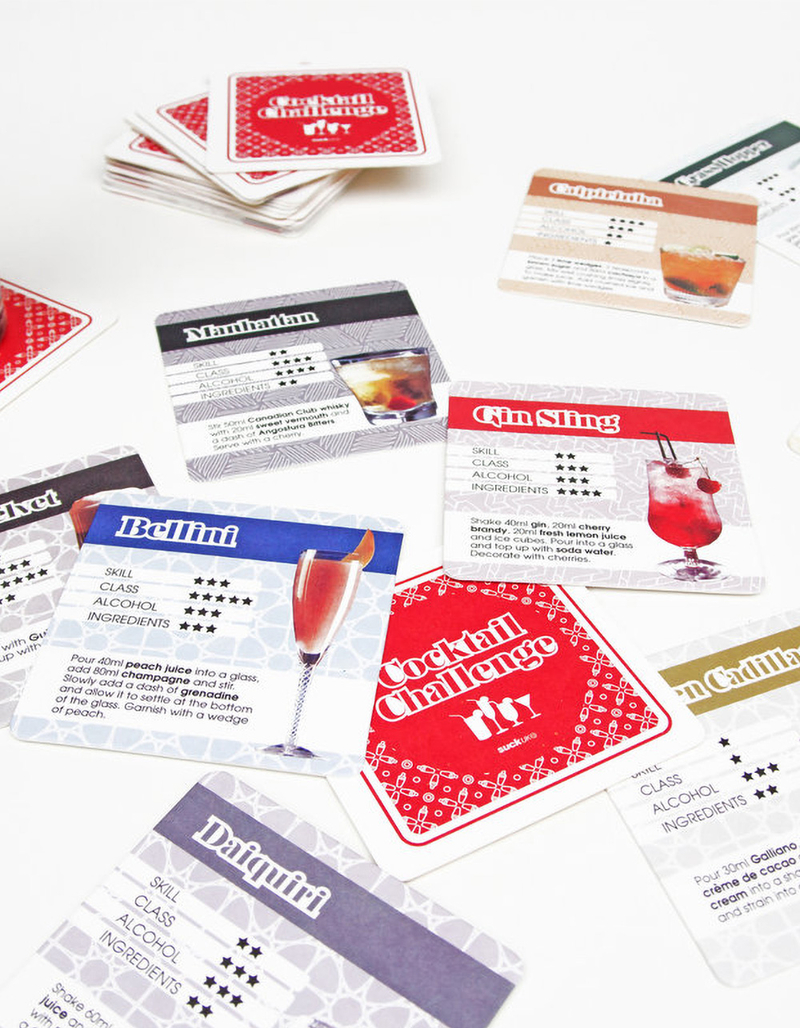 SUCK UK Cocktail Challenge Game image number 7