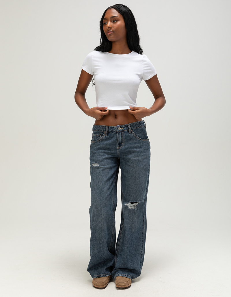 RSQ Womens Low Rise Original Baggy Jeans image number 4