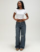 RSQ Womens Low Rise Original Baggy Jeans image number 5