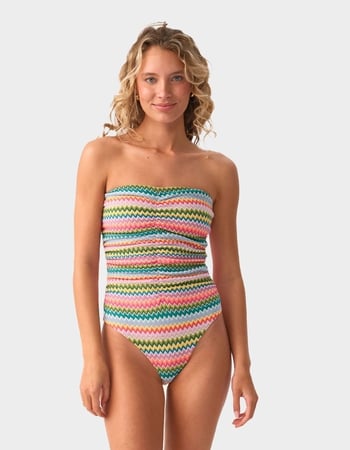 PQ SWIM Ziggy Ruched One Piece Swimsuit Primary Image