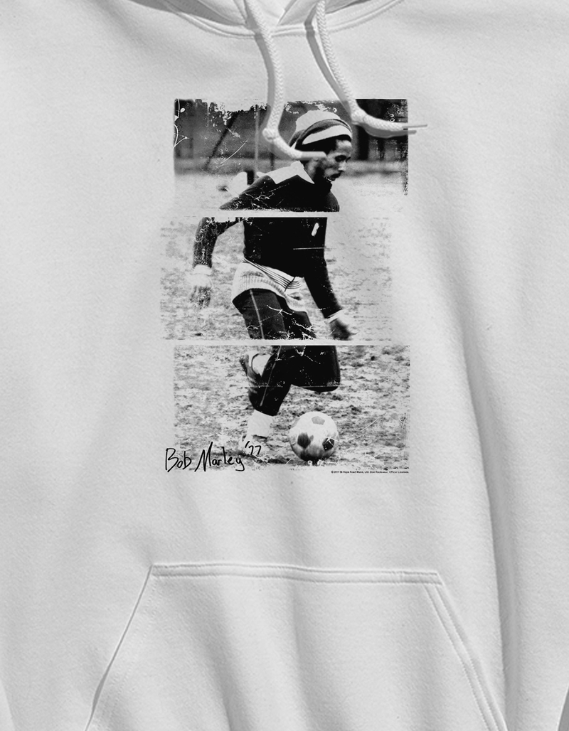 BOB MARLEY Soccer '77 Unisex Hoodie image number 1