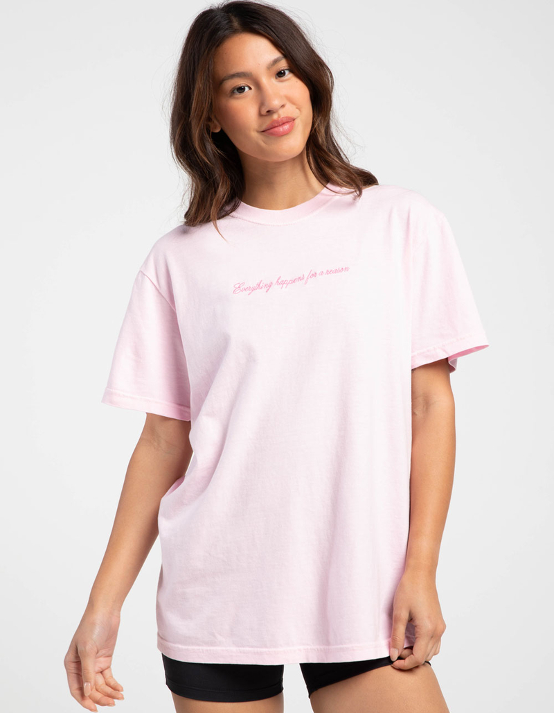 RIOT SOCIETY Everything Happens For A Reason Womens Tee image number 0