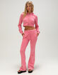 VON DUTCH Whipstitch Womens Crop Zip-Up Hoodie image number 6
