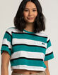 DICKIES Boxy Stripe Womens Tee image number 1