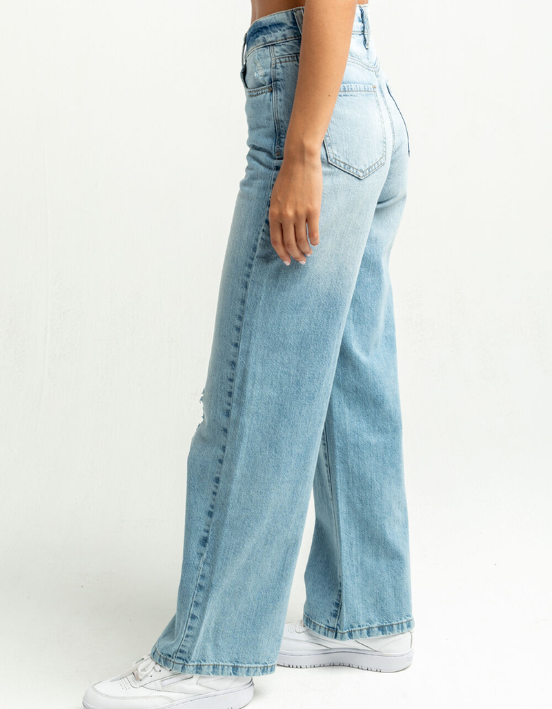 RSQ Wide Leg Womens Jeans image number 3